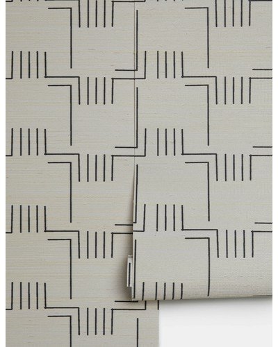 Mesa Grasscloth Wallpaper by Élan Byrd - Natural