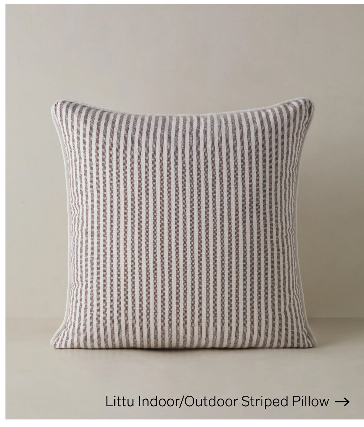 Shop Littu Striped Pillow