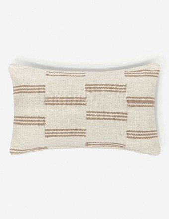 Stripe Break Pillow by Sarah Sherman Samuel-Lumbar