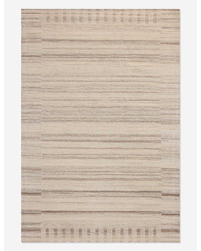 Rae Hand-Tufted Wool Rug by Magnolia Home by Joanna Gaines x Loloi - Natural and Oatmeal / 2'3" x 3'9"