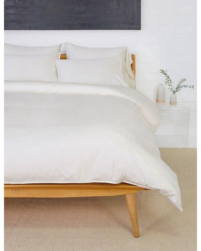 Parker Bamboo Duvet Set by Pom Pom at Home - Ivory / Twin