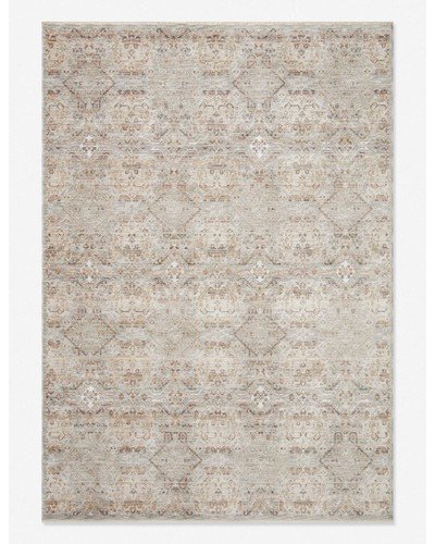 Zuma Rug by Amber Lewis x Loloi-Silver and Multicolor / 2'3" x 3'10"