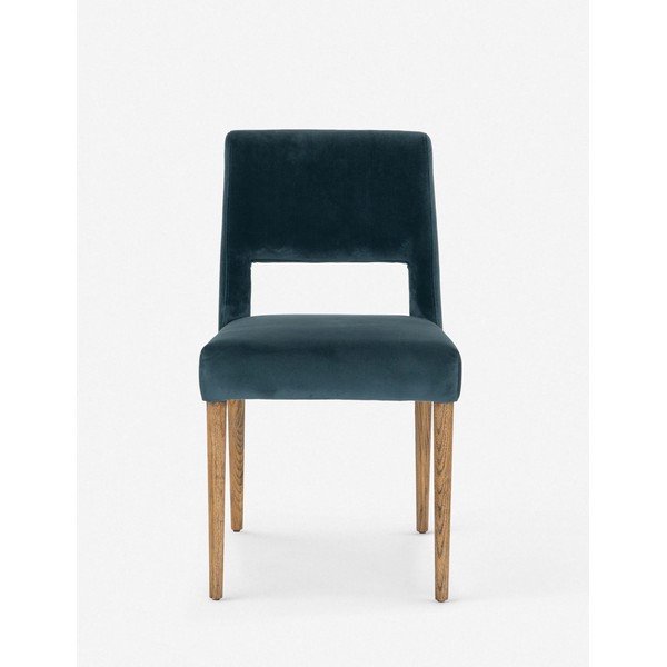 Ninette Dining Chair-Teal Velvet