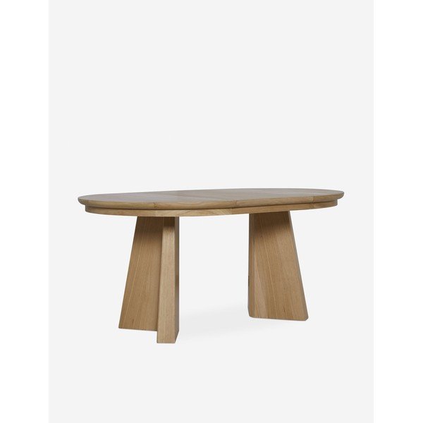 Nycola Extendable Oval Dining Table - Natural Oak