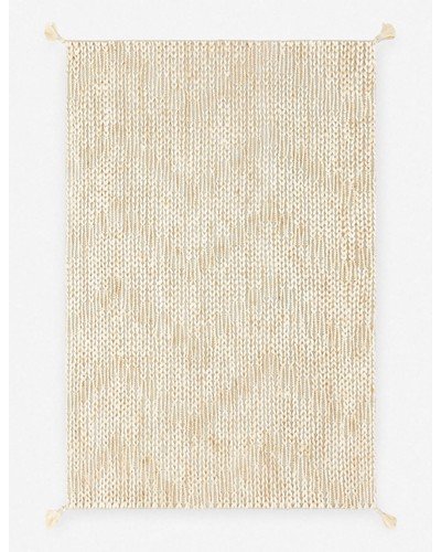 Playa Handwoven Jute-Blend Rug by Justina Blakeney-Light Gray and Ivory / 2'3" x 3'9"