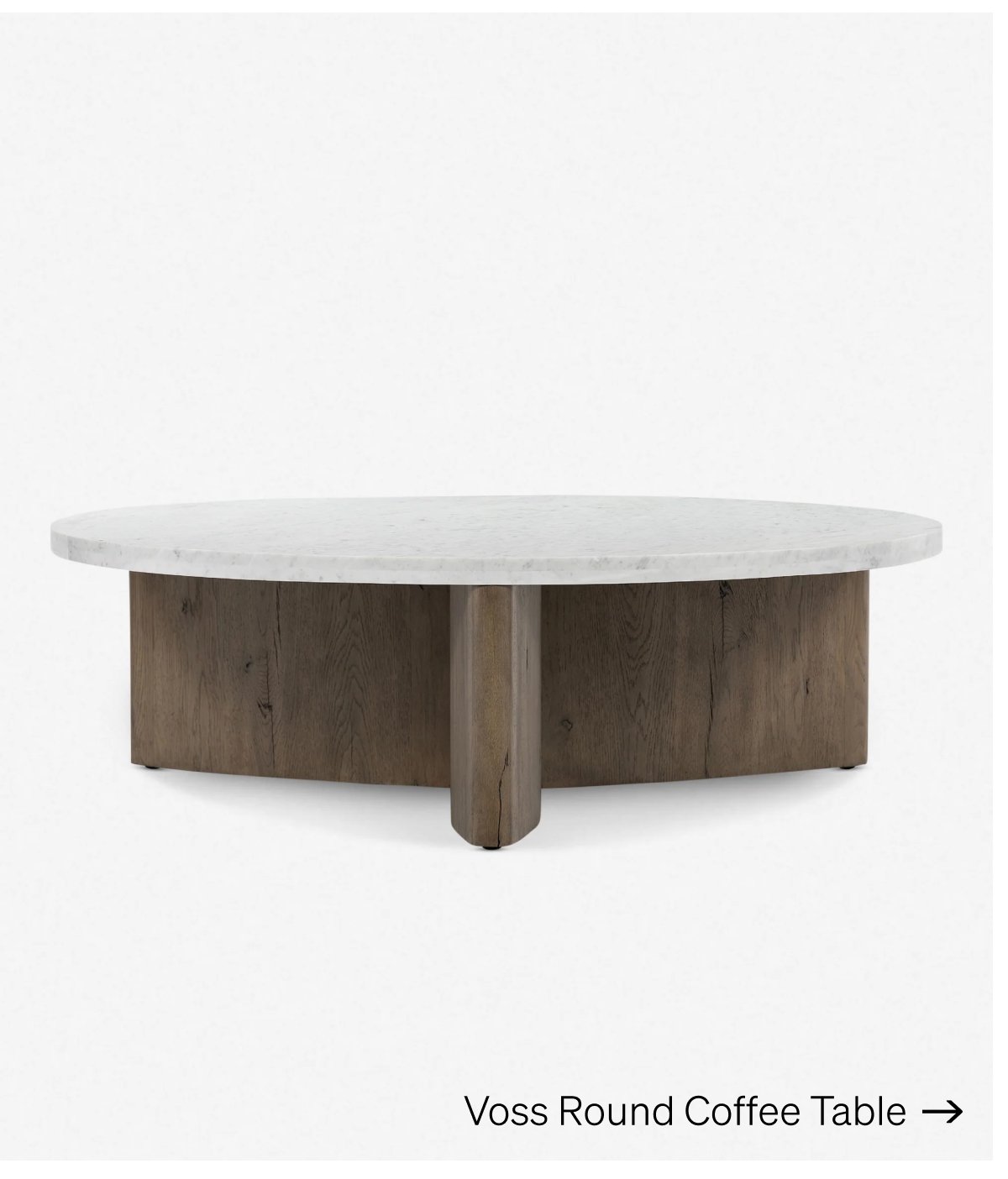 Shop Voss Round Coffee Table