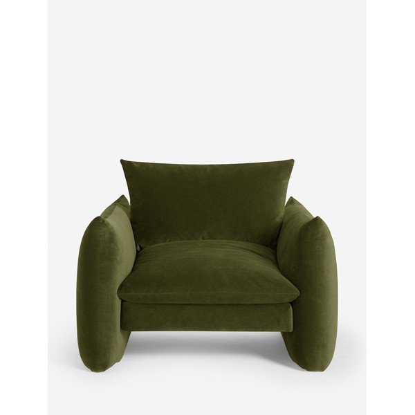 Banks Accent Chair - Loden Velvet