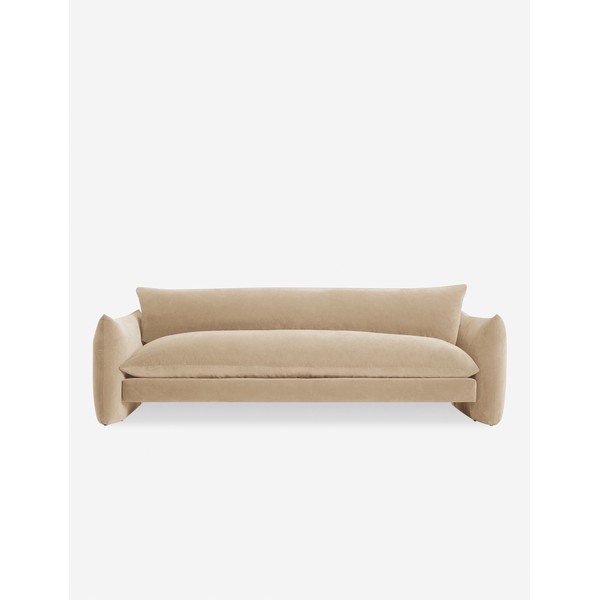 Banks Sofa - Brie Velvet / 72"W