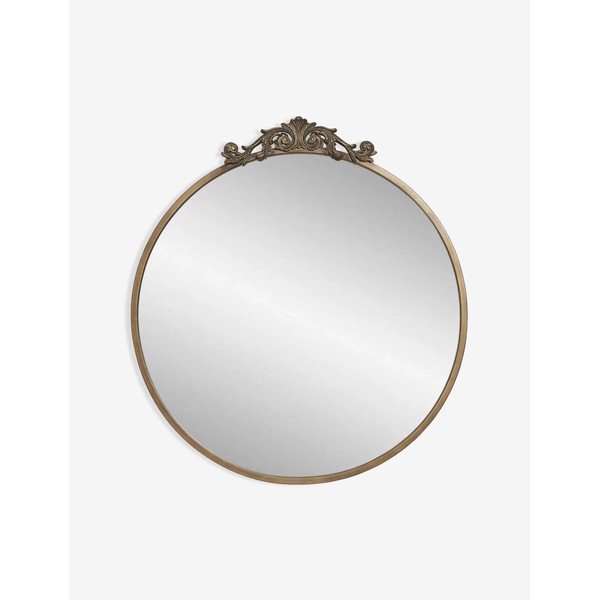 Tulca Round Mirror - Gold