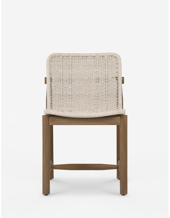 Dume Indoor / Outdoor Dining Chair by Amber Lewis x Four Hands - Vintage White