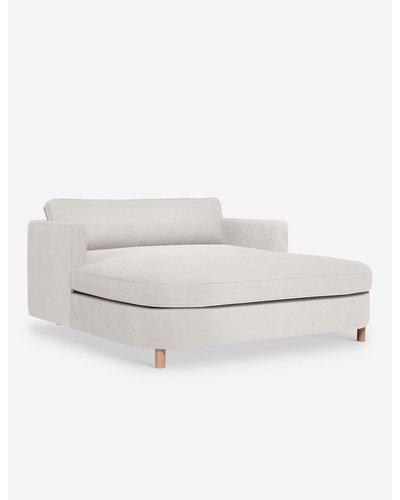 Belmont Media Lounger by Ginny Macdonald - Taupe Boucle