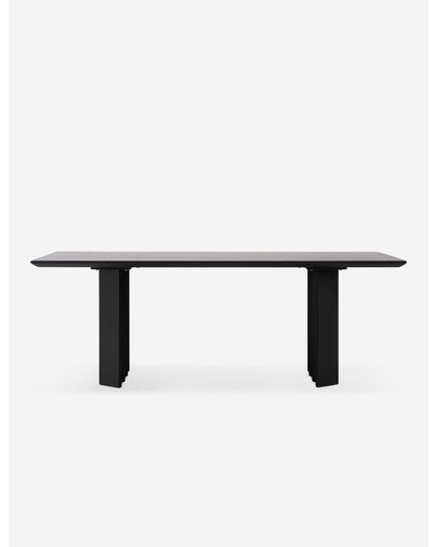 Zafal Dining Table by Sun at Six-Black / 84"W