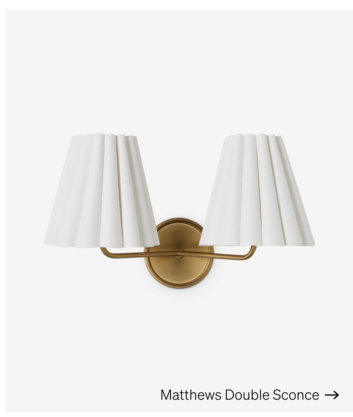 Shop Matthews Double Sconce