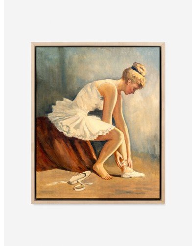 Ballerina Wall Art by Getty - Blue / 20" x 24"