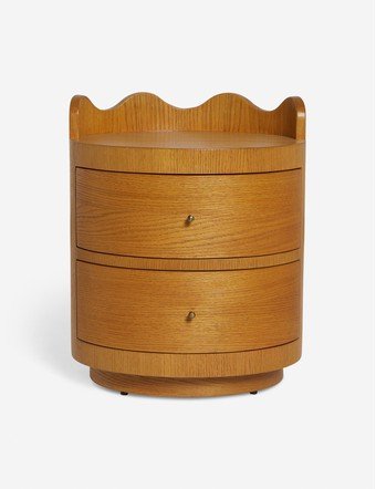 Ripple Nightstand by Sarah Sherman Samuel - Honey Oak