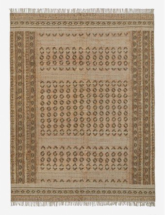 Keziah Flatweave Jute-Blend Rug - Moss / 2' x 3'