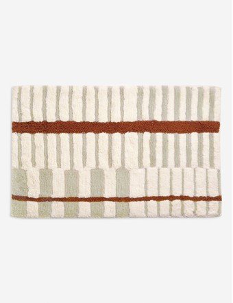 Tierra Bath Mat by Morrow Soft Goods - Sage / 21" x 34"