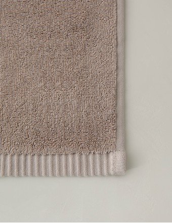 Duna Organic Towel Collection-Taupe / Bath Sheet