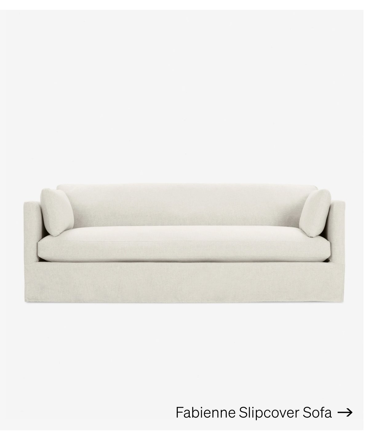 Shop Fabienne Slipcover Sofa