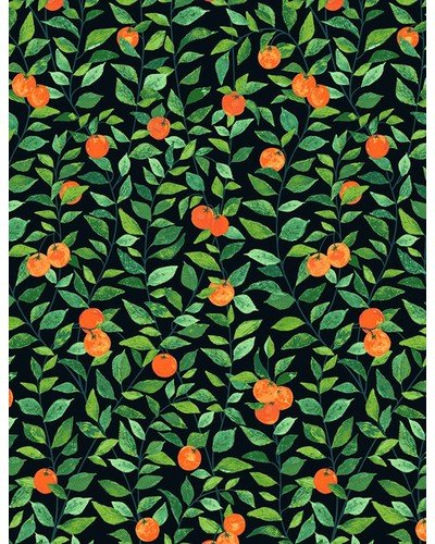 Orange Crush Peel + Stick Wallpaper - Onyx