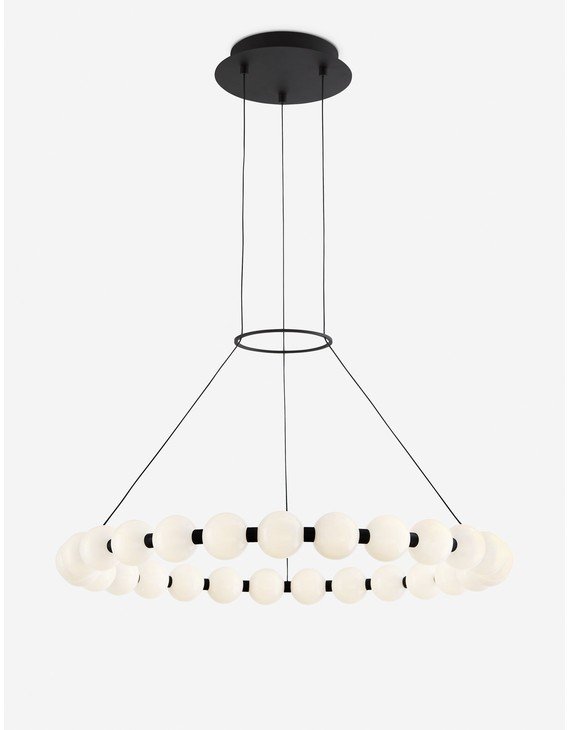 Caterina Chandelier - Black / 30"Dia