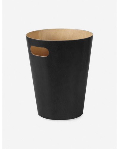 Zallie Trash Can - Black