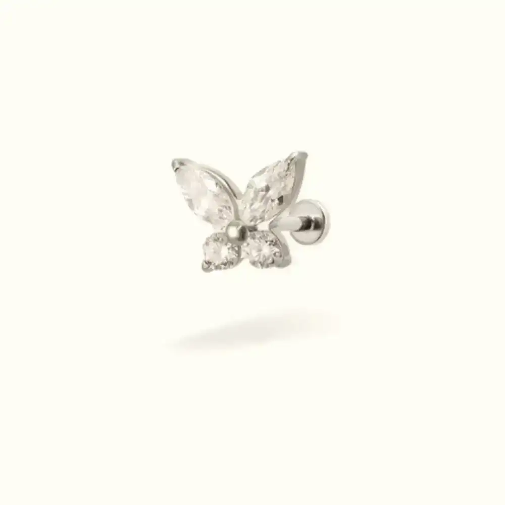 Image of Titanium Butterfly Single Earring