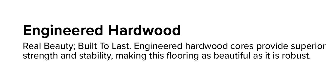 Engineered Hardwood