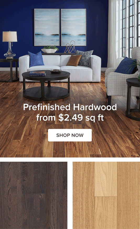Hardwood from \\$2.49 sq ft | Shop Now