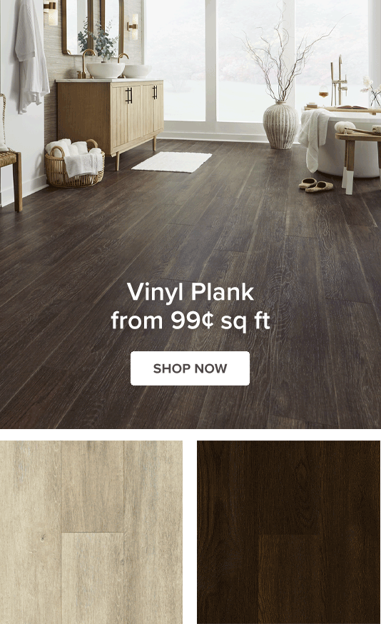 Vinyl Plank from \\$0.99 sq ft | Shop Now