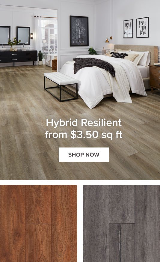 Hybrid from \\$3.50 sq ft | Shop Now