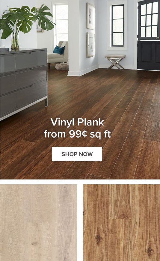 Vinyl Plank from \\$0.99 sq ft | Shop Now