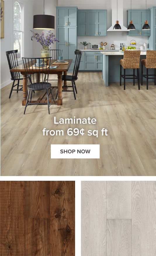 Laminate from \\$0.69 sq ft | Shop Now