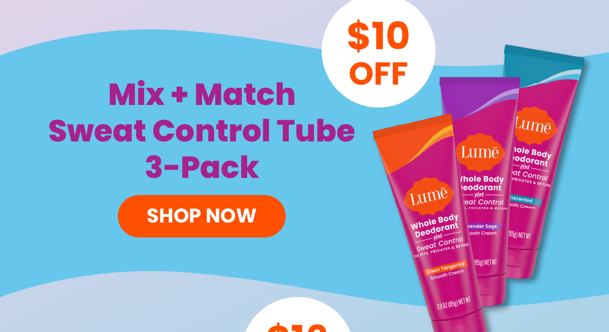 Mix + Match Sweat Control Tube 3-Pack