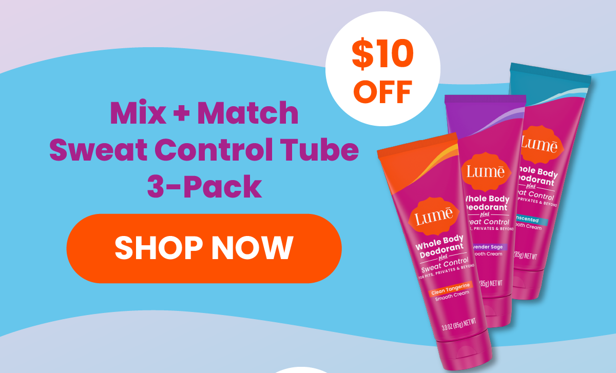 Mix + Match Sweat Control Tube 3-Pack