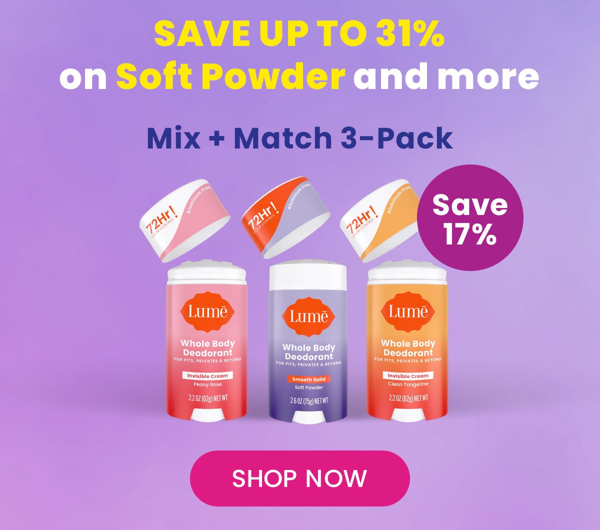 Mix + Match 3-Pack