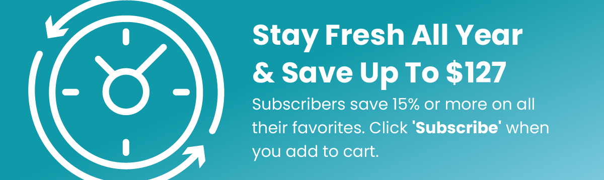 Stay Fresh All Year & Save Up To \\$127