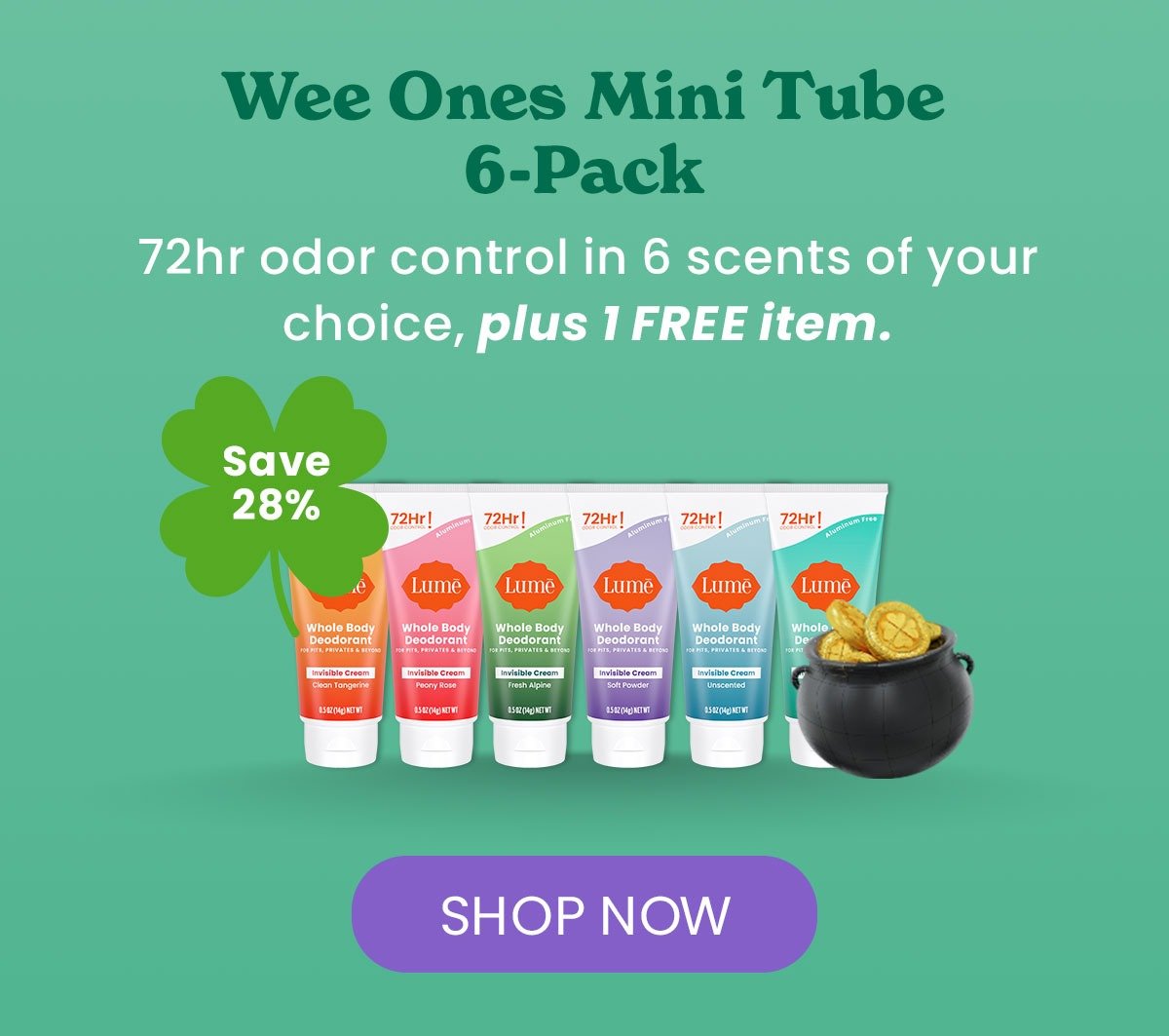 Wee Ones Mini Tube 6-Pack