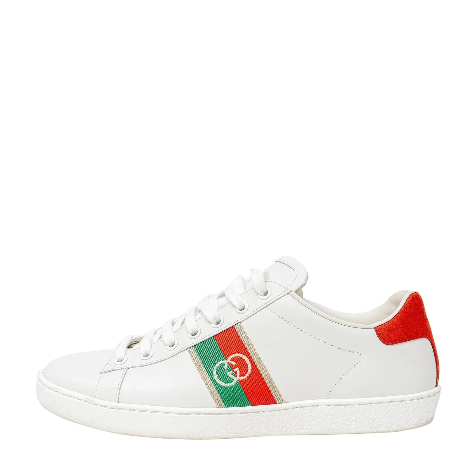 Image of Gucci Ace Interlocking G Sneakers 39.5 SYCH147