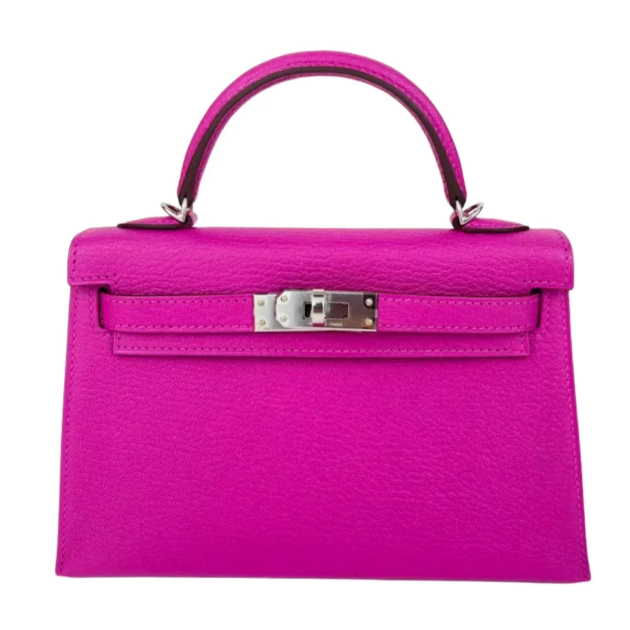 Image of Hermes Kelly 20 Magnolia Chevre PHW #B SKCB-060711