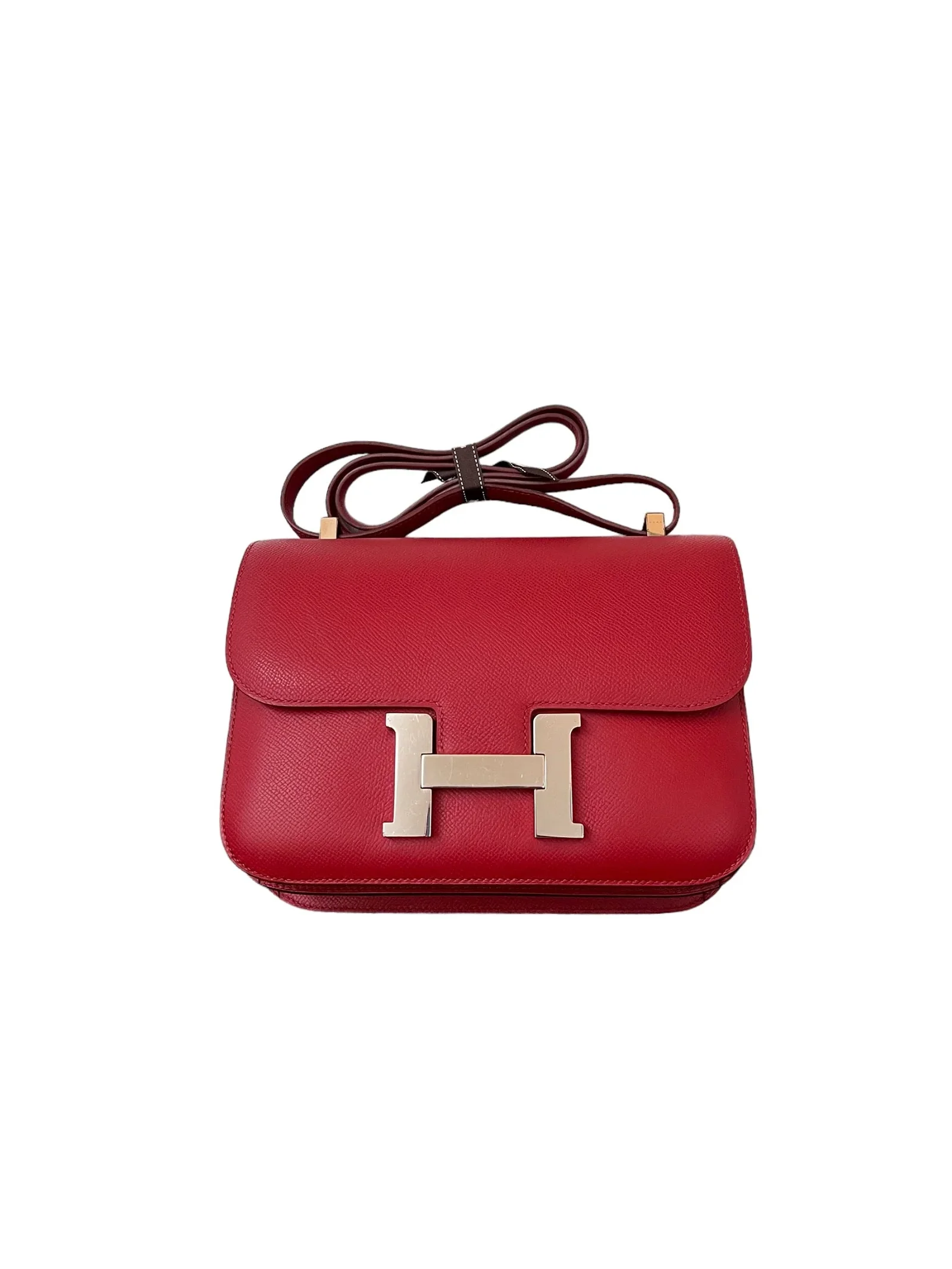 Image of Hermes Constance 24 Rouge Grenat PHW SYC1153