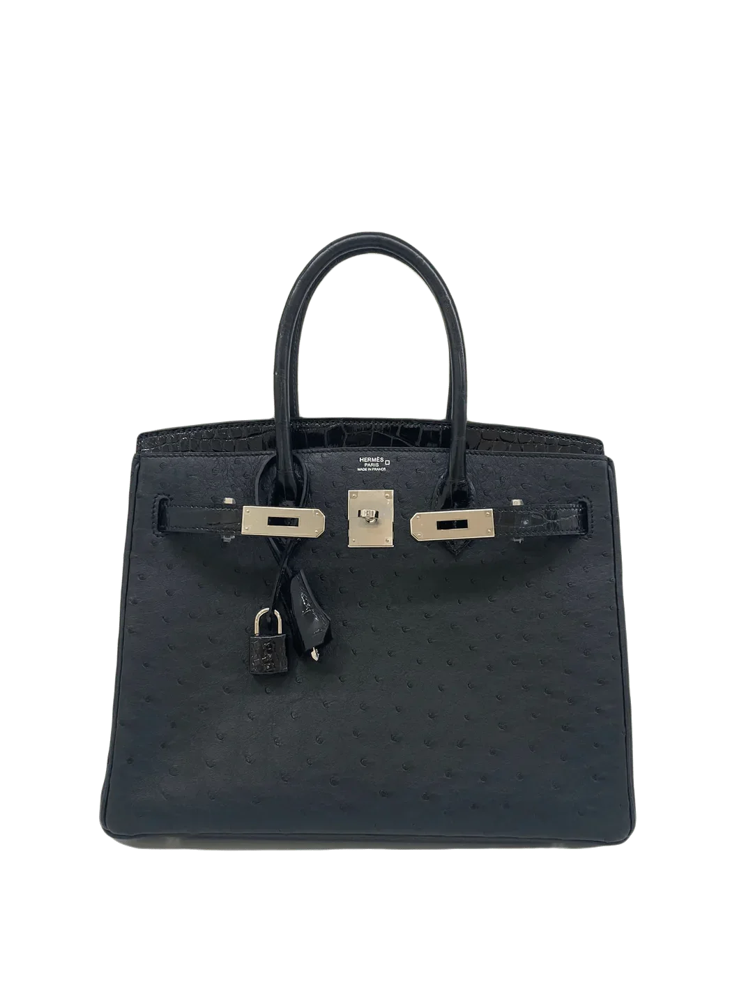 Image of Hermes Birkin 30 Touch Ostrich and Alligator