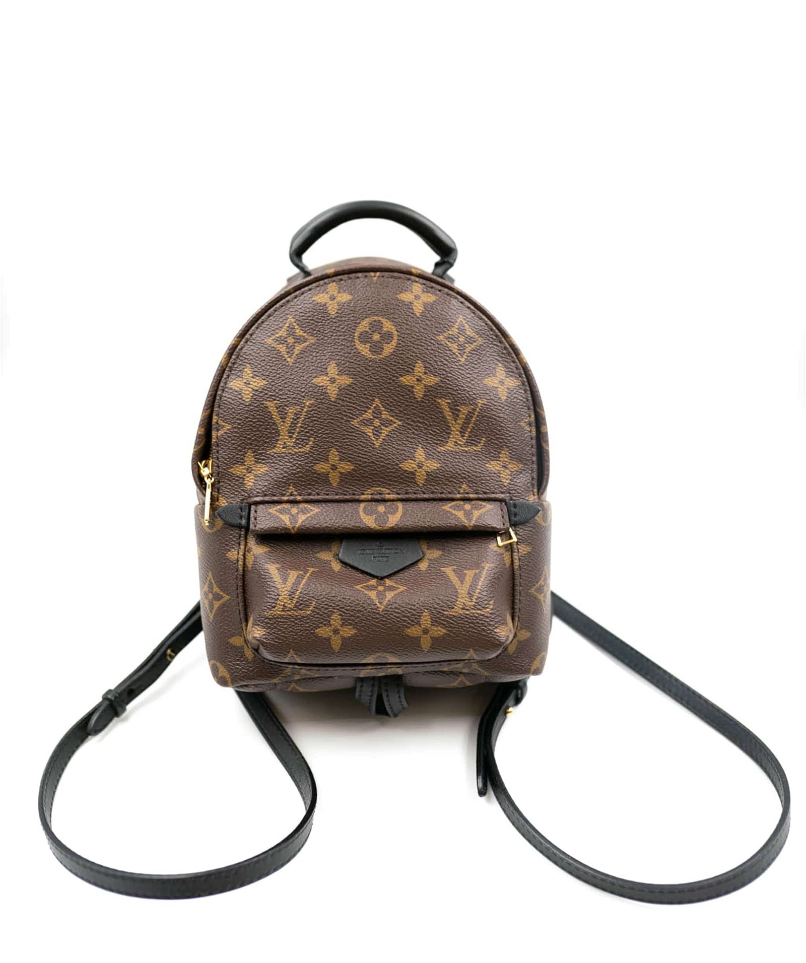 Image of Louis Vuitton Brown Monogram Canvas Mini Palm Springs Backpack ABC0081