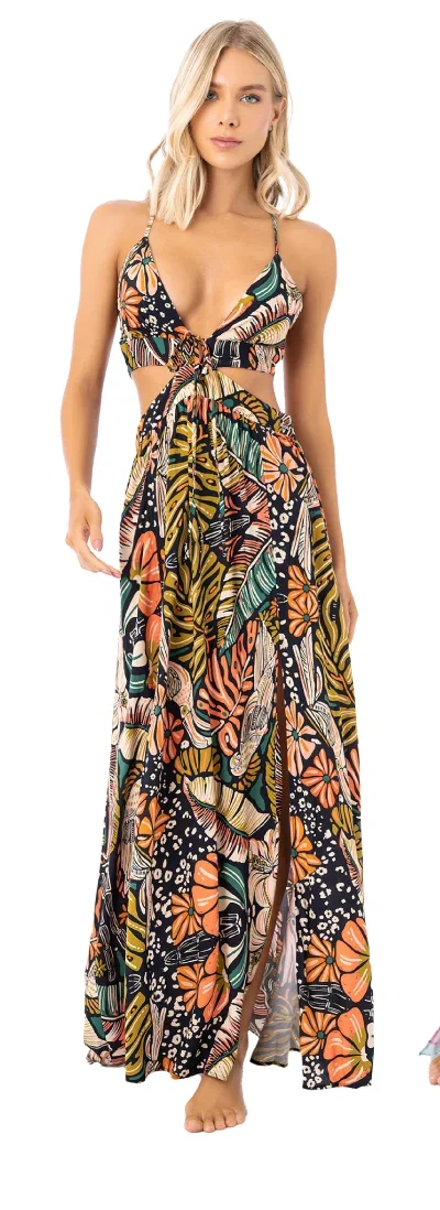 Maaji Tropical Jaguar Lixxy Long Dress