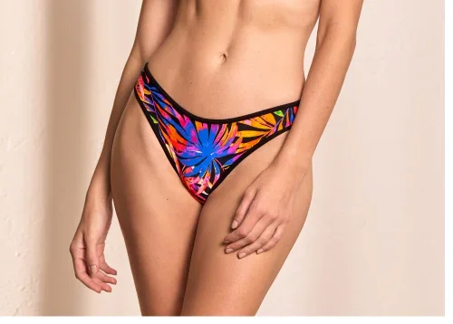 Maaji Midnight Tropics Max Classic Bikini Bottom