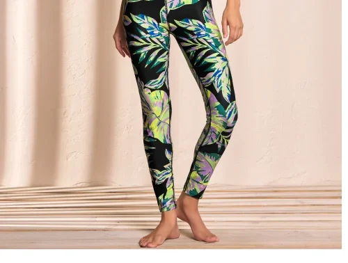 Maaji Greenleaf Passiflora High Rise Full Legging