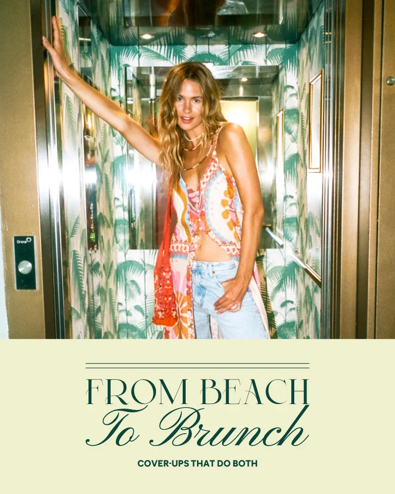 From Beach to Brunch. Cover-Ups that Do Both 