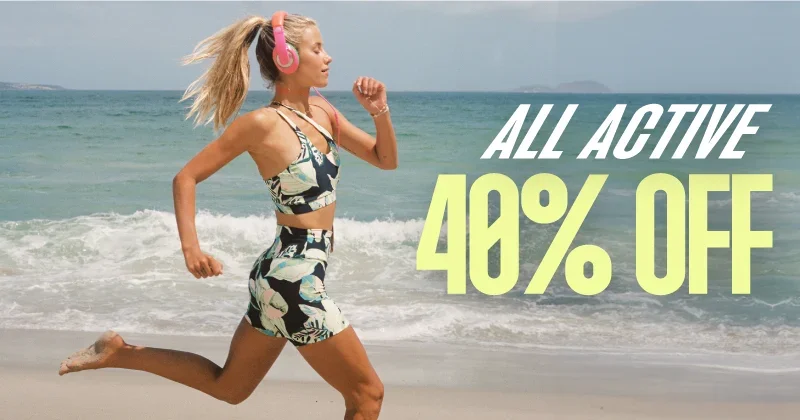 ALL ACTIVE 40% OFF