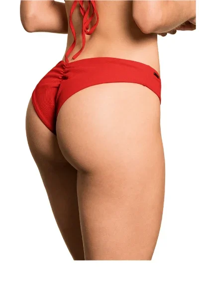 Maaji Red Camelia Journey Double V Bikini Bottom
