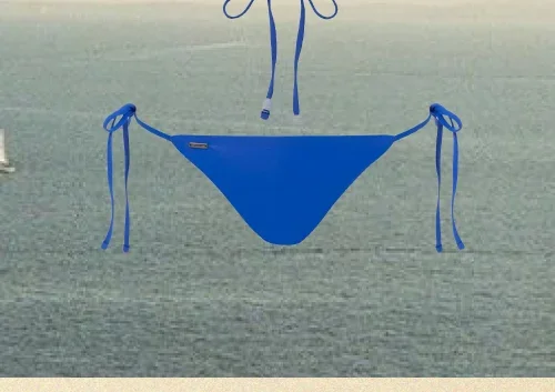 Maaji Lapis Blue Sunning Tie Side Bikini Bottom